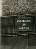 Just Black Stripes Black Jeans Size 29 waist - photo 4