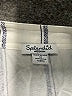 Splendid 100% Rayon Silver Long Sleeve Blouse Size M - photo 7