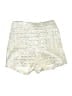 Zara Metallic Silver Skort Size M - photo 2