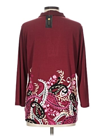 JM Collection 3/4 Sleeve Blouse (view 2)