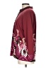 JM Collection Burgundy 3/4 Sleeve Blouse Size L - photo 5