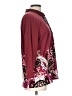 JM Collection Burgundy 3/4 Sleeve Blouse Size L - photo 4
