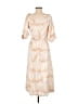 Roxy 100% Viscose Tan Casual Dress Size M - photo 2
