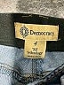 Democracy Argyle Blue Jeans Size 4 - photo 7