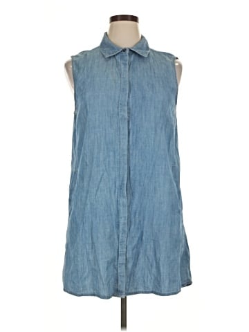 Avenue Sleeveless Button-Down Shirt (view 1)