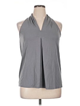 Green Envelope Sleeveless Blouse