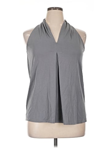 Green Envelope Sleeveless Blouse (view 1)