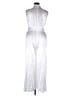 ChicMe 100% Polyester Metallic Silver Jumpsuit Size XL - photo 2