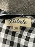 Listicle Black Short Sleeve Blouse Size M - photo 7