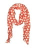 Echo 100% Polyester Polka Dots Orange Scarf One size - photo 1