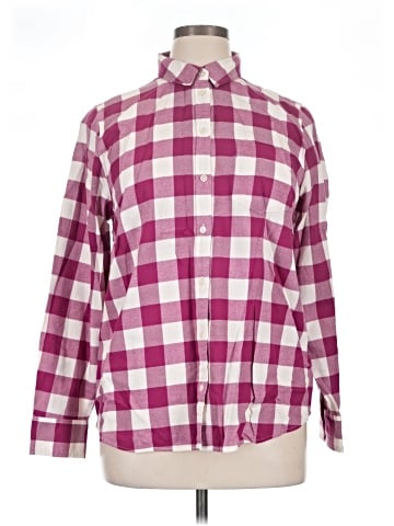 J.Crew Factory Store Long Sleeve Button-Down Shirt (view 1)