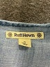 Ruff Hewn 100% Cotton Blue Sleeveless Blouse Size S - photo 7