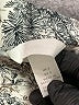 H&M 100% Viscose Print Ivory Shorts Size 2 - photo 3