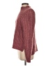 Leith Tweed Burgundy Turtleneck Sweater Size S - photo 5
