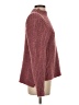 Leith Tweed Burgundy Turtleneck Sweater Size S - photo 4