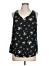 Old Navy 100% Viscose Black Sleeveless Blouse Size L - photo 1