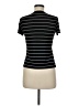 Harold's Stripes Black Short Sleeve Turtleneck Size M - photo 2