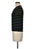 Harold's Stripes Black Short Sleeve Turtleneck Size M - photo 5