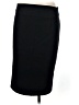 Grace Elements Solid Black Formal Skirt Size 8 - photo 1