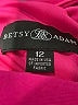 Betsy & Adam 100% Polyester Pink Cocktail Dress Size 12 - photo 4