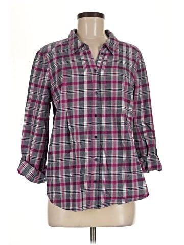 Joie 3/4 Sleeve Button-Down Shirt (view 1)