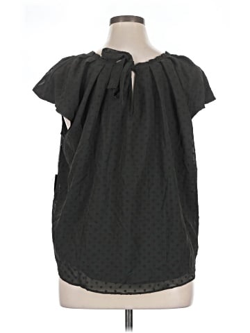 LC Lauren Conrad Short Sleeve Blouse (view 2)