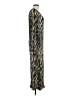 Topshop 100% Polyester Animal Print Gold Casual Dress Size 8 - 10 - photo 4