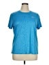 Under Armour 100% Polyester Blue Active T-Shirt Size XL - photo 1