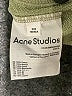 Acne Studios 100% Cotton Green Oversize Sweatshirt Size XXS - photo 17