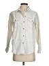 American Eagle Outfitters Ivory Long Sleeve Button-Down Shirt Size XS - photo 1
