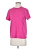 Zara Solid Pink Active T-Shirt Size S - photo 1