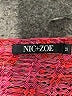 Nic + Zoe Tweed Red Pullover Sweater Size M - photo 7