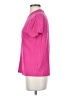 Zara Solid Pink Active T-Shirt Size S - photo 5