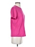 Zara Solid Pink Active T-Shirt Size S - photo 4