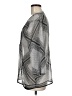 Quintessential 100% Polyester Silver 3/4 Sleeve Blouse Size M - photo 5