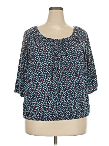 MICHAEL Michael Kors 3/4 Sleeve Blouse (view 1)