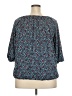 MICHAEL Michael Kors Teal 3/4 Sleeve Blouse Size 3X (estimated) - photo 2