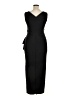 Alex Evenings 100% Polyester Black Cocktail Dress Size 14 Petite - photo 2