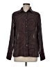 Tabi Paisley Burgundy Long Sleeve Blouse Size M - photo 1