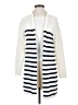 J.Jill Stripes White Cardigan Size XS - photo 1