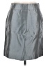 J.Crew 100% Silk Metallic Gray Silk Skirt Size 6 - photo 1