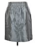 J.Crew 100% Silk Metallic Gray Silk Skirt Size 6 - photo 2