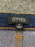 Jones New York Solid Blue Jeans Size 4 - photo 7