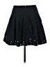 Covington 100% Cotton Stars Black Casual Skirt Size 6 - photo 2