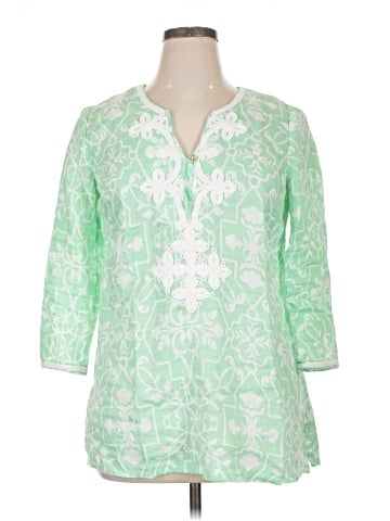 Charter Club 3/4 Sleeve Blouse (view 1)