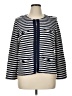 Banana Republic Stripes Blue Jacket Size 14 - photo 1