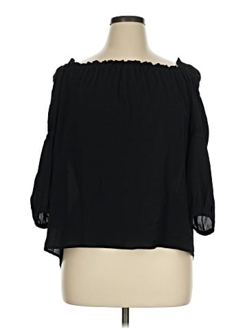 CeCe 3/4 Sleeve Blouse (view 1)