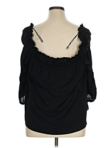 CeCe 3/4 Sleeve Blouse (view 2)