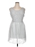 Tempo Paris Gray Cocktail Dress Size L - photo 1
