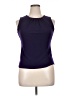 Calvin Klein Purple Sleeveless Blouse Size L (petite) - photo 1